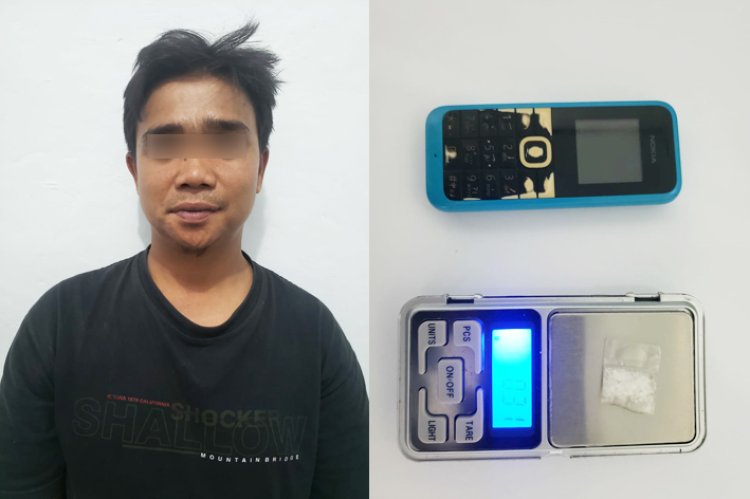 DUDUK DI PERBUKITAN  PRIA ASAL TAPTENG DIBEKUK POLISI