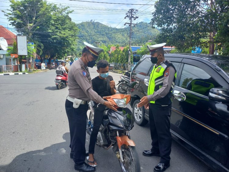 Hari Terakhir Ops Keselamatan Toba 2022, Di sibolga Ditandai Penegakan Disiplin PROKES