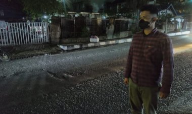 Hindari Kerumunan Dimalam Hari, Polres Sibolga Padamkan Penerangan 