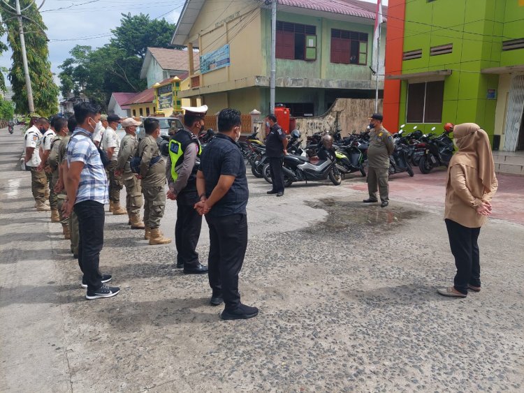 Polres & Pemko Sibolga Operasi  YUSTISI Targetkan Sibolga ZERO COVID.