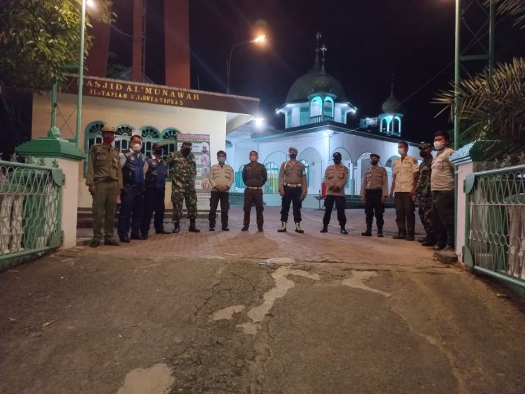 Untuk KAMTIBMAS Yang Aman POLRES SIBOLGA PAM Sholat Tarawih