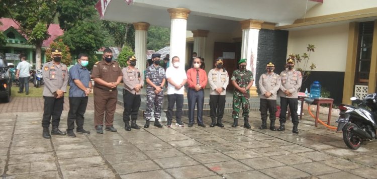Walikota, kapolres, Danlanal Dan forkopimda Sibolga Cek Situasi Giat Ibadah  Jumat Agung 2022 Di Kota Sibolga 