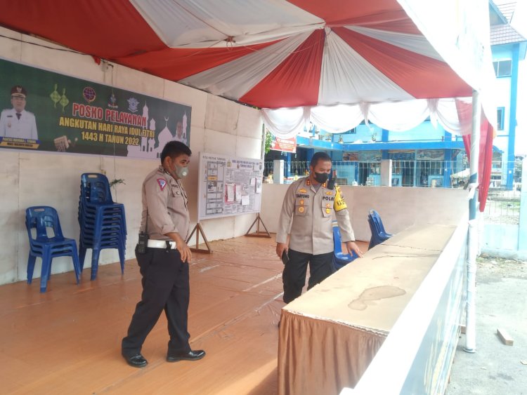 KAPOLRES SIBOLGA CHEK POS PAM