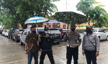 Beri rasa aman, Polres Sibolga Gelar pengamanan jalannya Sholat Idul Fitri