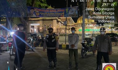 Polres Sibolga  kerahkan 79 personil, amankan 1 Syawal 1443 di kota Sibolga