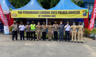 Taruna AAL & AAD Asal Sibolga  Kunjungi Pos PAM, Kapolres : Jaga Disiplin Dan Integritas