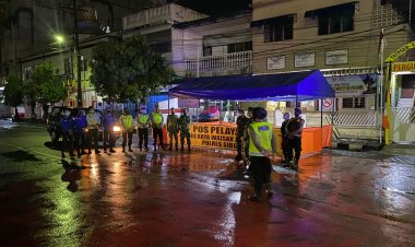 Jelang Hari Raya Waisak 2566 BE Polres Sibolga gelar patroli skala besar