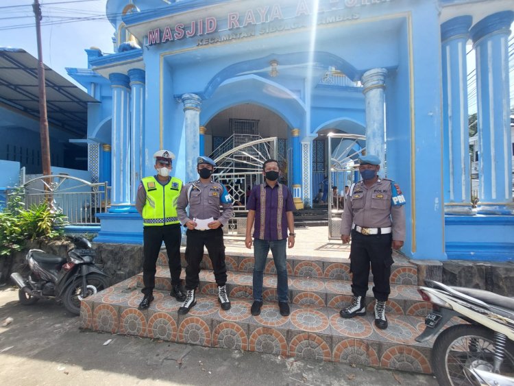 Polres Sibolga Gelar PAM Sholat Jumat 