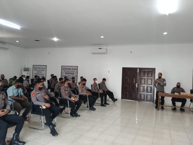 Polres Sibolga Sosialisasi PP no. 42 Tahun 2010 & Perkap no. 2 tahun 2017