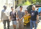 2 Orang Pencuri Betor, Ditangkap Polisi Saat Di Warung Mamin 