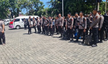 Usai BKO Di Nias, Kapolres Sibolga Berangkatkan Personil Kembali Ke Kesatuan