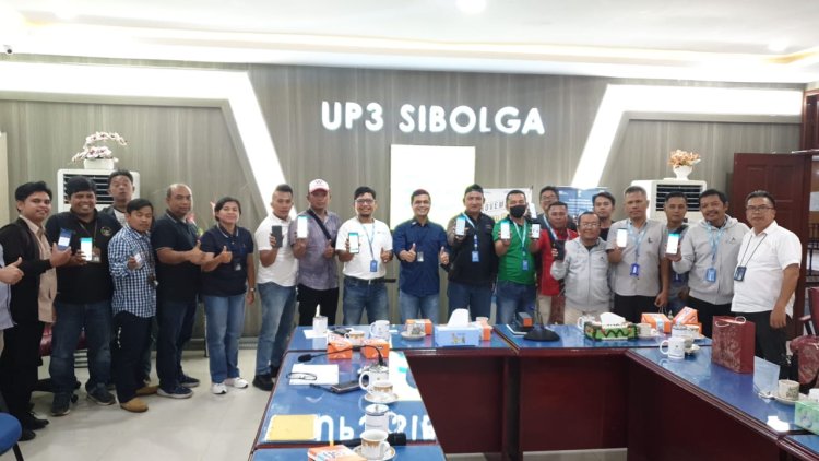 Coffe Morning PLN UP3 Sibolga, Wartawan Ramai-Ramai Download Aplikasi PLN Mobile