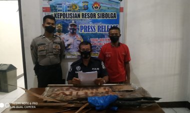 Polisi Amankan Pelaku Pembakaran Tor Simarbarimbing 