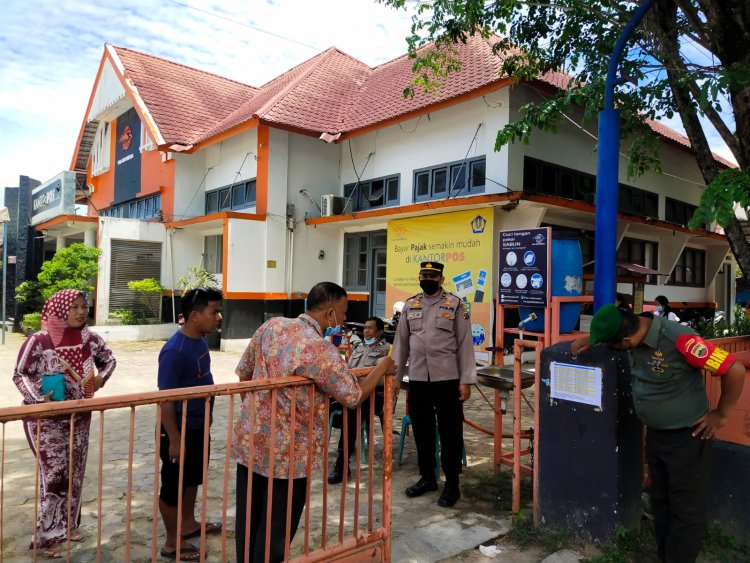 Amankan Penyaluran BLT BBM, POLRES Sibolga turunkan Personil 