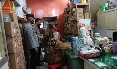 Polres Sibolga Pantau Peredaran Obat Sirup Untuk Antisipasi Gangguan Penyakit Ginjal Akut 