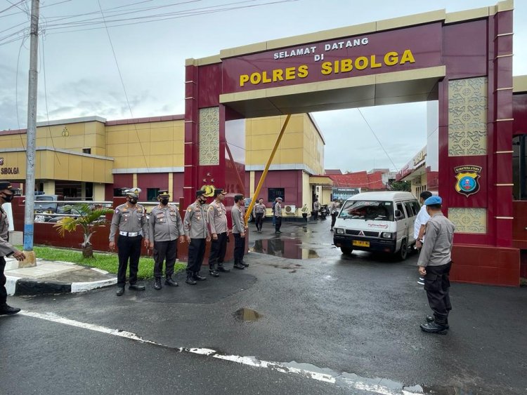 KAPOLRES Sibolga Lepas Personil BKO Ke Kabupaten PALUTA 