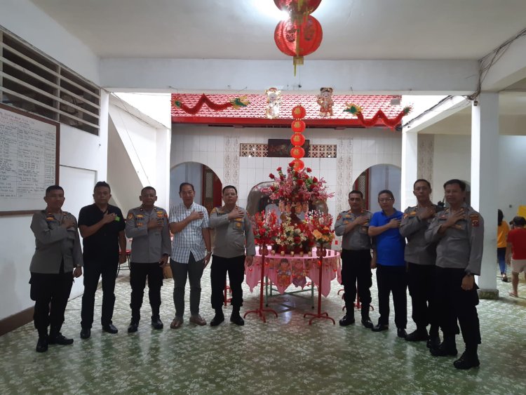 Sambut Imlek, Polres Sibolga Jalin koordinasi dengan Pengurus HTT Sibolga