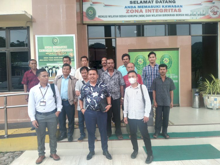 Warga Gugat Pemkab Tapteng Terkait Tapal Batas HGU Milik PT.CPA 