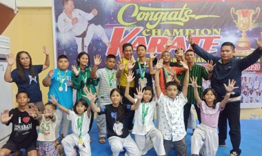 Atlit Karate KKI Sibolga Torehkan 7 Medali, 2 Emas, 1 Perak, 4 Perunggu