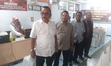 Dari 18 Partai Di Sibolga, 16 Partai yang Daftarkan Bacalegnya, 2 Partai Tidak Mendaftar