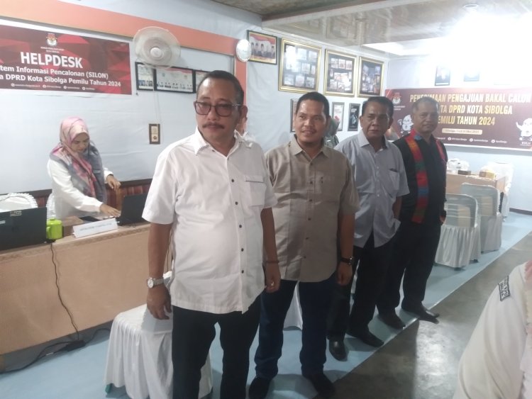 Dari 18 Partai Di Sibolga, 16 Partai yang Daftarkan Bacalegnya, 2 Partai Tidak Mendaftar