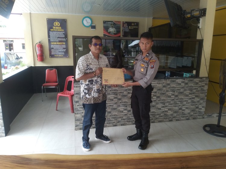 Mandapot Lapor Ke Polisi, Dugaan Dokumen Pernyataan Palsu Yang Dibuat Oknum Ketua PSI Sibolga