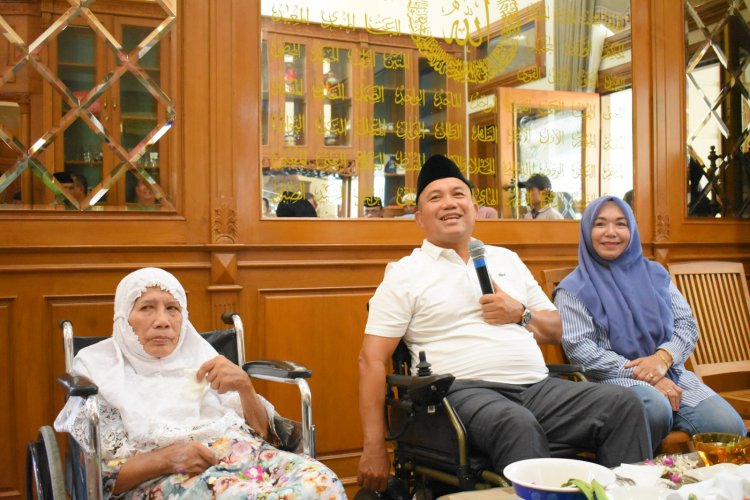 Usai Tiba Dari Berobat, Walikota Sibolga,  Jamaluddin Pohan, Disambut Berbagai Elemen Masyarakat