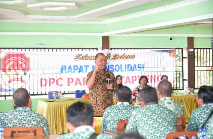Konsolidasi PAPDESI Tapteng, Pj. Bupati Ajak Tetap Solid Dan Jaga Netralitas Pemilukada 2024