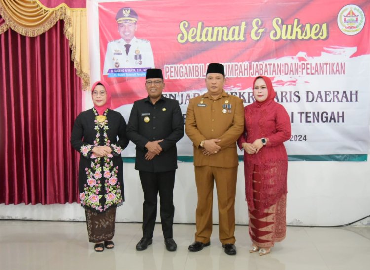 Pj Bupati Lantik Erwin Hotmansyah Harahap Menjadi  Penjabat  Sekdakab Tapteng
