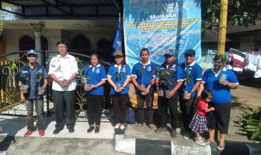 Sambut Hari Lingkungan Hidup, Gàmki & PEMKO sibolga Serahkan Bibit Pohon Ke Gereja Gereja Di Sibolga