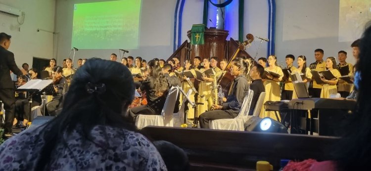 DPC GAMKI Kota Sibolga Apresiasi Konser Musik NHKBP sibolga kota