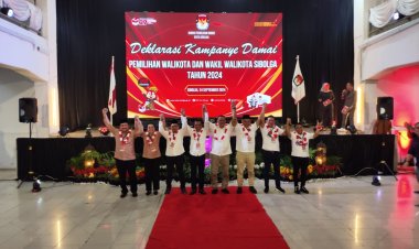 KPU Sibolga Gelar Deklarasi Kampanye Damai 