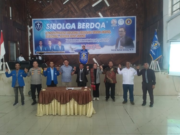 GAMKI Gelar Sibolga Berdoa : Mewujudkan Pilkada Sibolga yang Aman, Nyaman, Damai Dan Sejuk