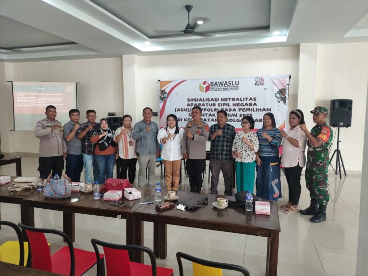 Panwas Pemilihan Sibolga Utara Gelar Sosialisasi Netralitas ASN, TNI/Polri Untuk Pilkada 2024