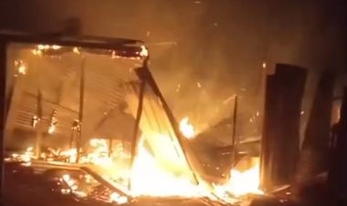 Kembali Terulang, Warung Nasi Tim Pemenangan Masinton-Mahmud Hangus di Bakar OTK