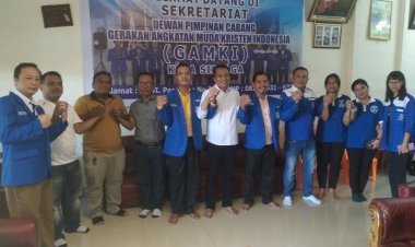 Paslon Romantis kunjungi kantor GAMKI Sibolga, Diskusi terbuka 