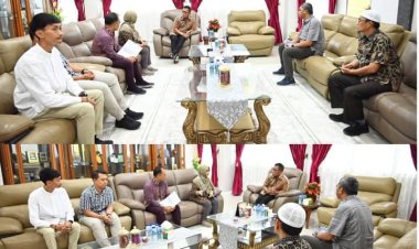 Audensi BPK dengan Bupati Tapteng :  Kami Ingin Anggaran Itu Dapat Digunakan Sebaik baiknya