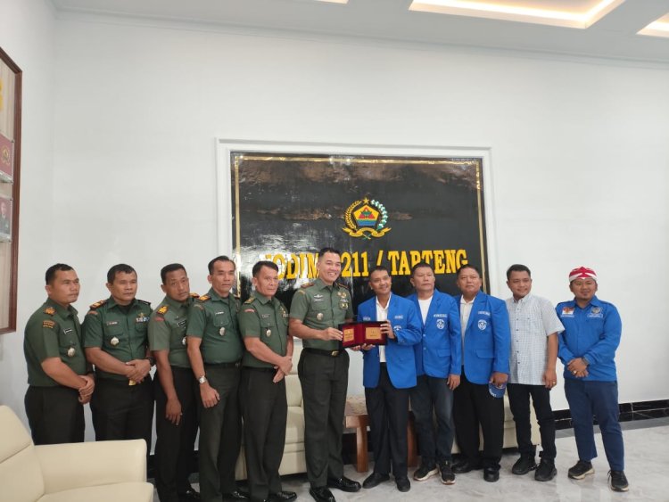 GAMKI Sibolga Audensi Dengan Dandim 0211/TT : Kita Dukung System Merit Di Sibolga Tapteng