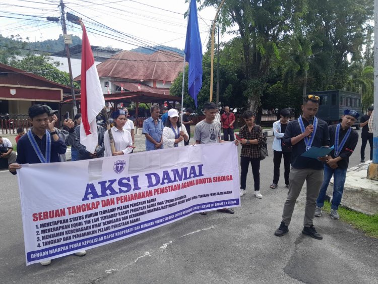 Pemuda & Mahasiswa Kristen Làkukan Unras, Minta Tàngkap Oknum Penista Agama