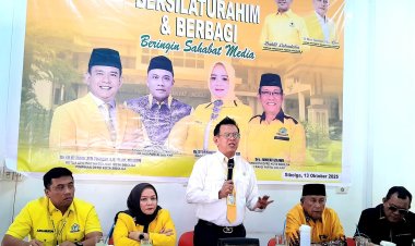 Hut Ke-61 Golkar, Jamil : Golkar Berhasil, Tidak Lepas Dari Pemberitaan Wartawan  
