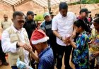 Gubsu dan Bupati Tapteng Berikan Kado Natal di Pengungsian  Hutanabolon