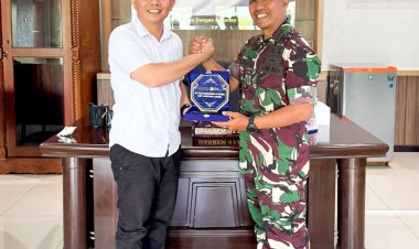 PLN Indonesia Power UBP Labuhan Angin Audiensi dengan Korem 023/Kawal Samudera